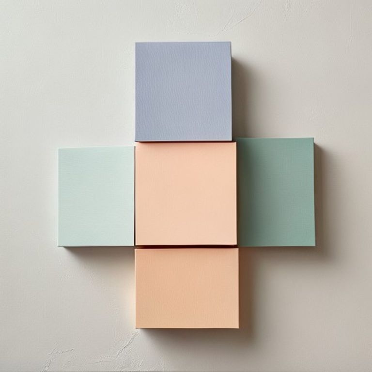RAL 7040 palette swatches