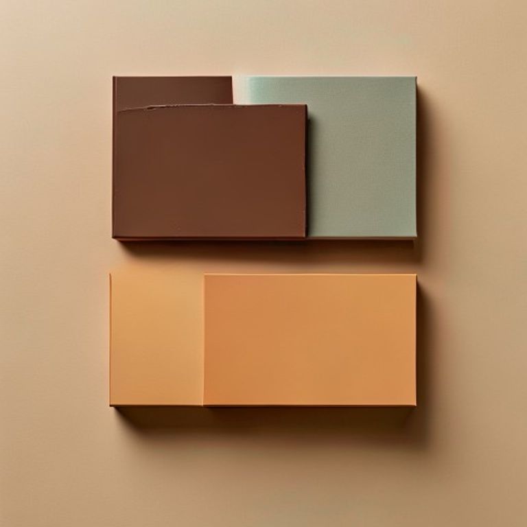 RAL 8017 palette swatches